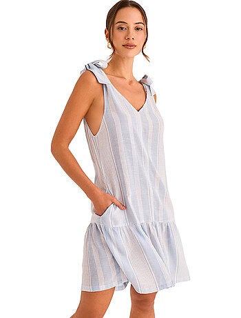 Chemise de nuit sans manches homewear p120