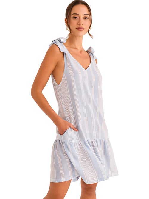 Chemise de nuit sans manches homewear p120 - Kiabi