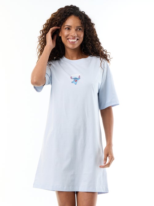 Chemise de nuit T-shirt 'Disney' 'Stitch' - Kiabi Chemise de nuit T-shirt 'Disney' 'Stitch' - Kiabi
