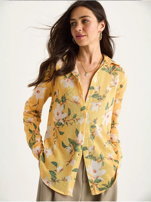 Chemise d'été en tricot à imprimé numérique lucci - Kiabi