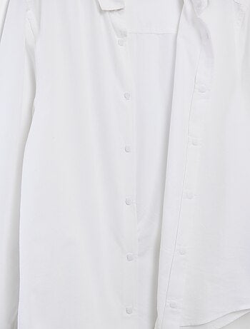Chemise droite - collection facile à enfiler
