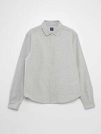 Chemise droite - collection facile à enfiler