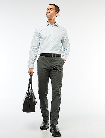 Chemise droite blanche