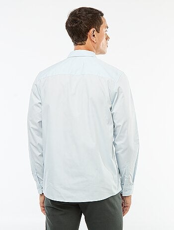 Chemise droite blanche