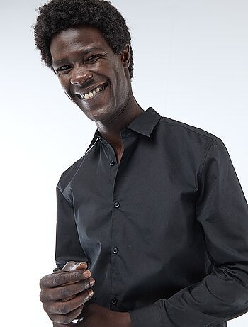 Chemise droite blanche