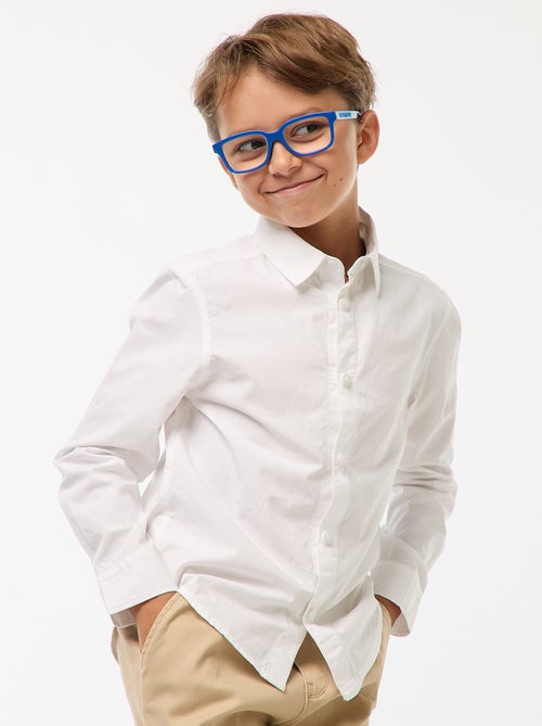 Chemise droite ouverture et poignets aimantés  - So Easy - Kiabi