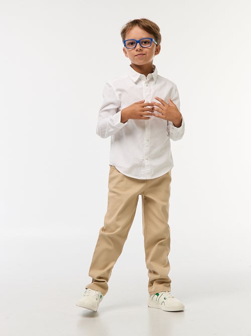 Chemise droite ouverture et poignets aimantés  - So Easy - Kiabi