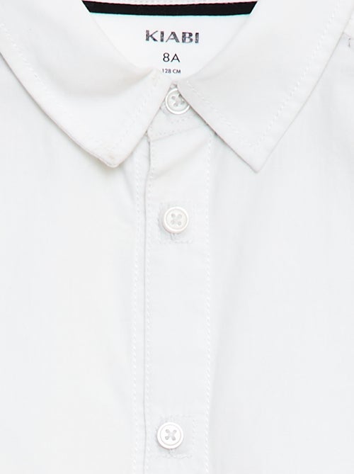 Chemise droite ouverture et poignets aimantés  - So Easy - Kiabi