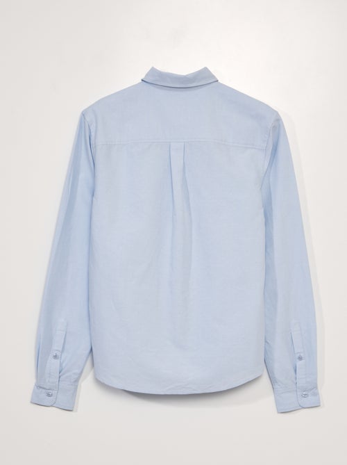 Chemise en chambray - collection facile à enfiler - Kiabi