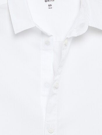 Chemise en coton - collection facile à enfiler