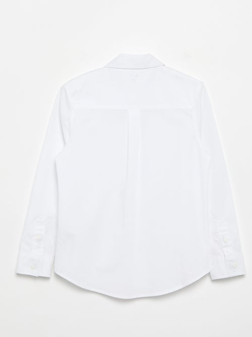 Chemise en coton - collection facile à enfiler - Kiabi Chemise en coton - collection facile à enfiler - Kiabi