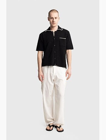 Chemise en coton à manches courtes pour homme giesto