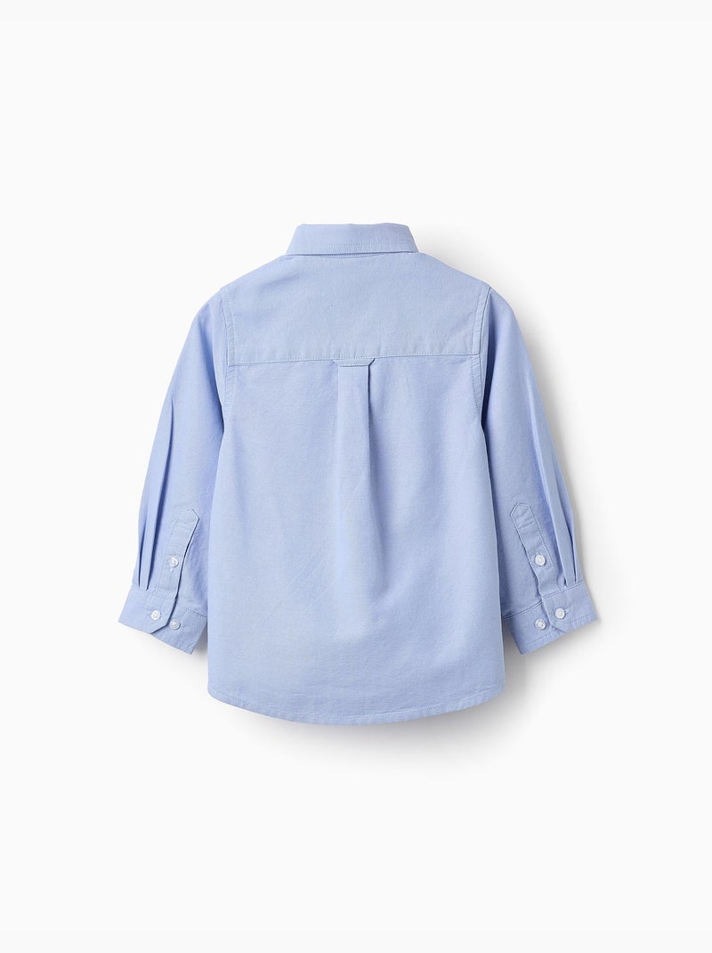Chemise en Coton Bleu clair - Kiabi