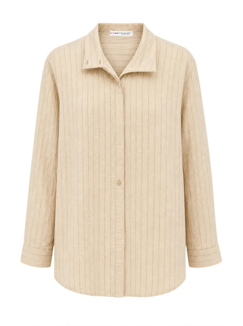 Chemise en coton mixray - Kiabi