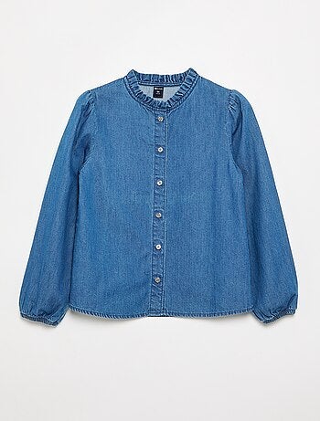 Chemise en denim - collection facile à enfiler