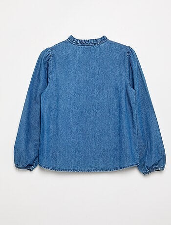 Chemise en denim - collection facile à enfiler