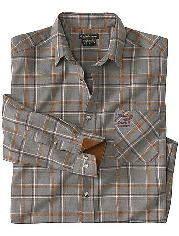 Chemise en flanelle à carreaux - atlas for men