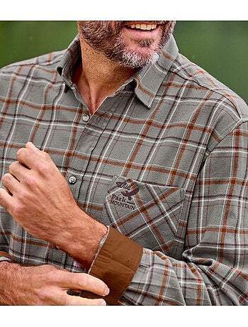 Chemise en flanelle à carreaux - atlas for men