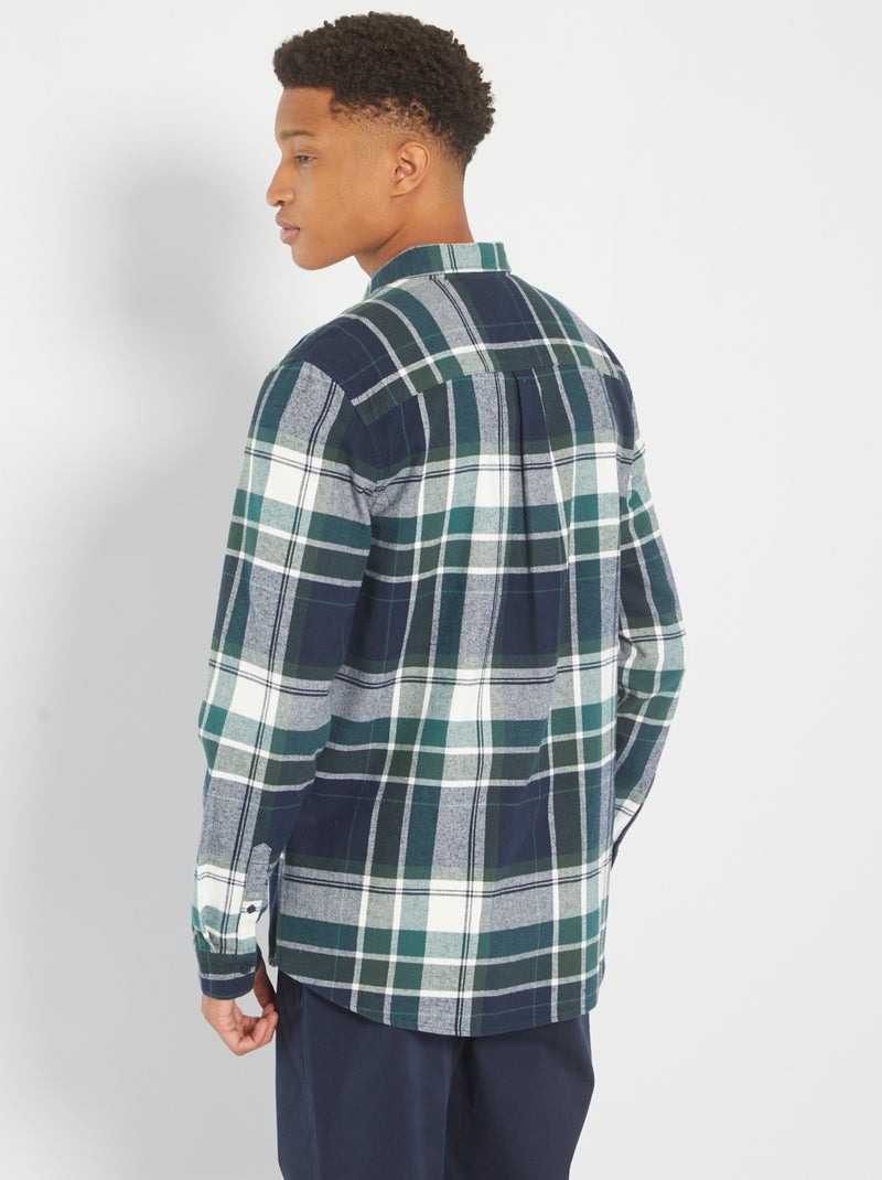Chemise à carreaux bleu blanc rouge Scotch & Soda - Homme - Taille S - Vêtements