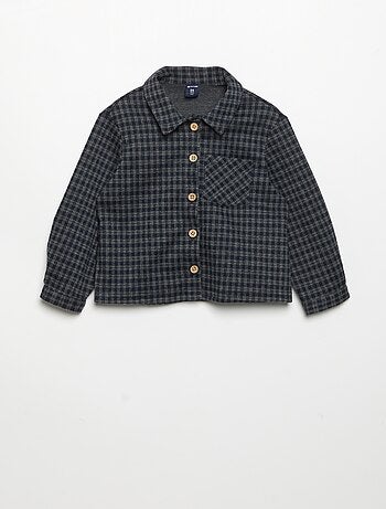 Chemise en flanelle à carreaux
