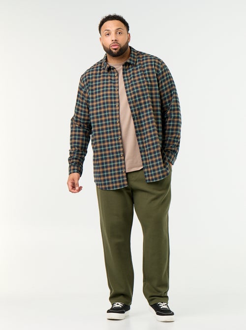 Chemise en flanelle à motif - Kiabi Chemise en flanelle à motif - Kiabi