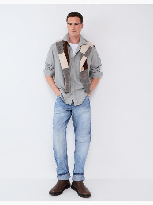 Chemise en flanelle, mo fashion - Kiabi Chemise en flanelle, mo fashion - Kiabi