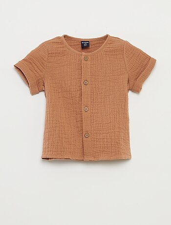 Chemise en gaze de coton
