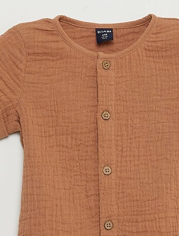 Chemise en gaze de coton