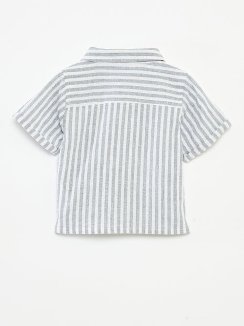 Chemise en gaze de coton 'Name it' - Kiabi