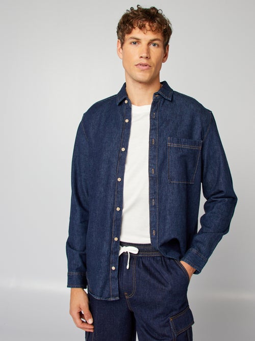 Chemise en jean - Kiabi