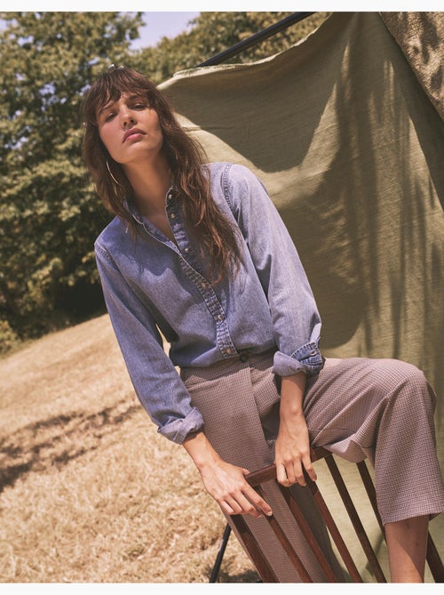 Chemise en jean, mo fashion - Kiabi