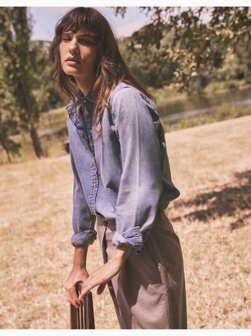 Chemise en jean, mo fashion - Kiabi