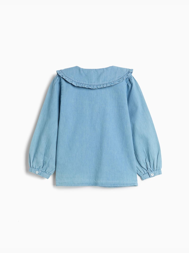 Chemise en jean, MO Fashion Bleu - Kiabi
