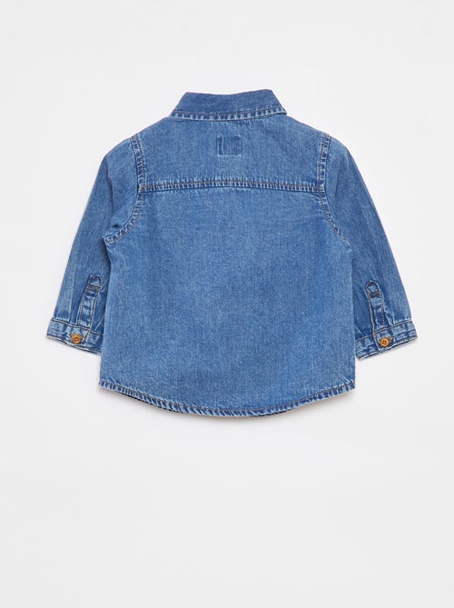 Chemise en jean regular fit - Kiabi