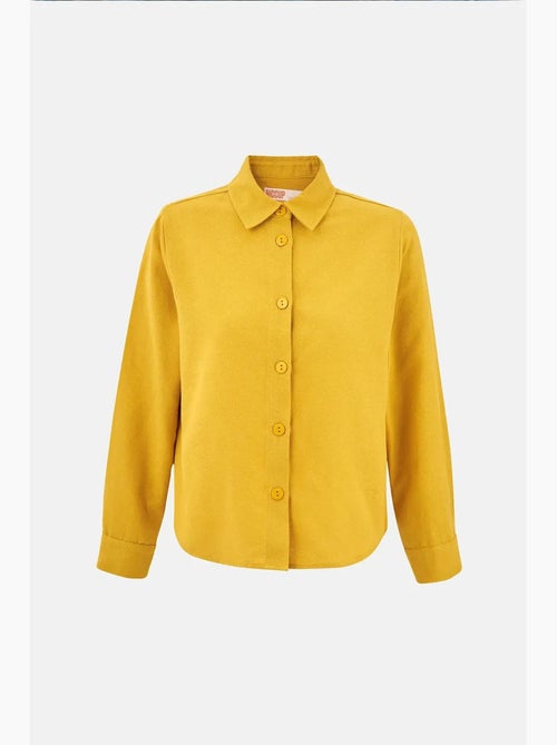 Chemise en lin mélangé hiccup - Kiabi Chemise en lin mélangé hiccup - Kiabi