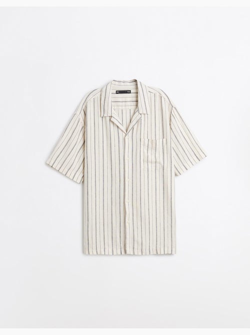 Chemise en lin mélangé, MO Fashion - Kiabi