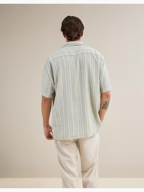 Chemise en lin mélangé, MO Fashion - Kiabi