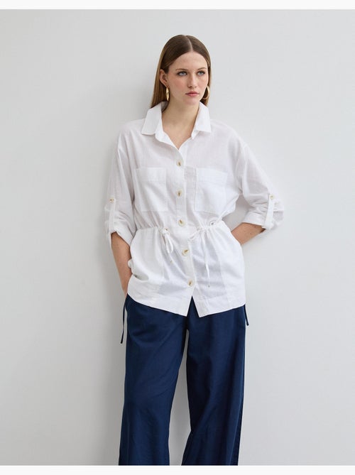 Chemise en lin, MO Fashion - Kiabi