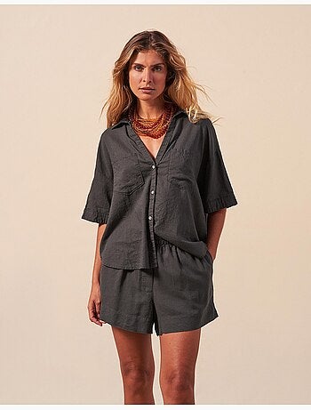 Chemise en lin, mo fashion