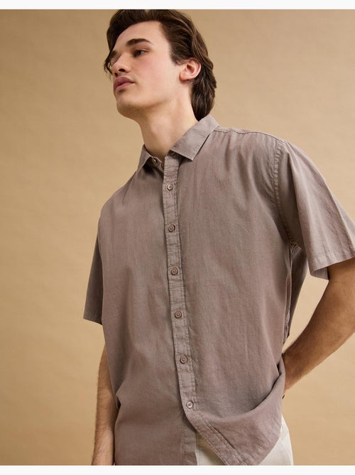 Chemise en lin, MO Fashion - Kiabi