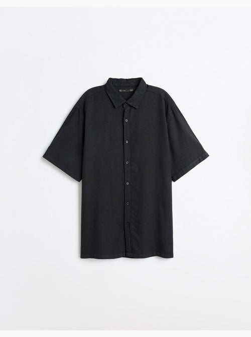 Chemise en lin, mo fashion - Kiabi