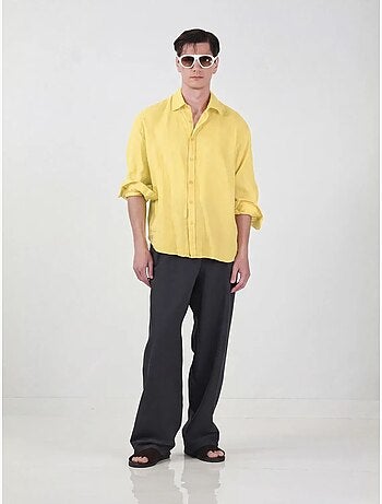 Chemise en lin oversize pour homme giesto