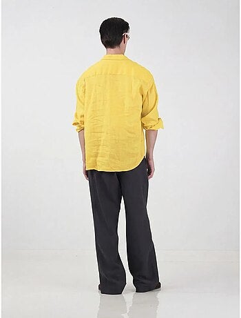 Chemise en lin oversize pour homme giesto