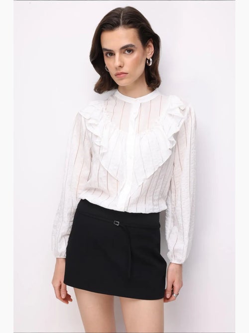 Chemise en mélange de coton mixray - Kiabi