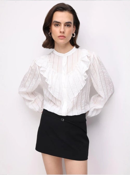Chemise en mélange de coton mixray - Kiabi
