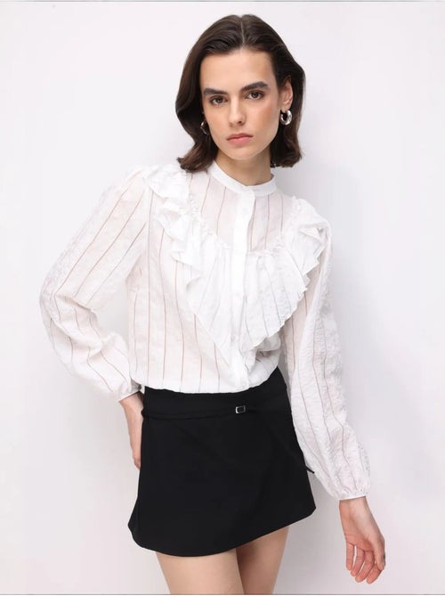 Chemise en mélange de coton mixray - Kiabi