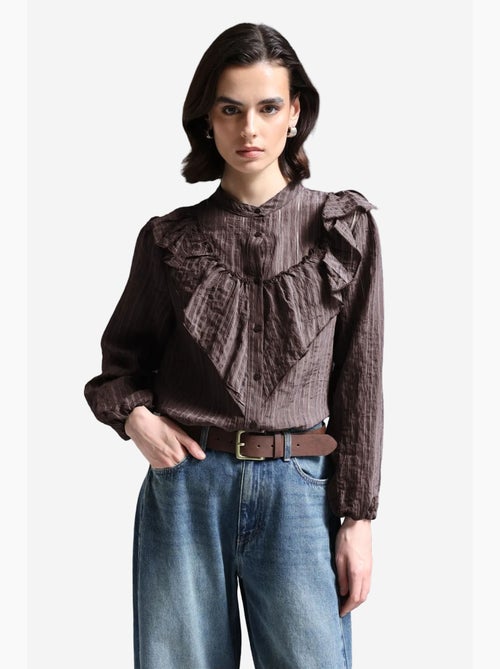 Chemise en mélange de coton mixray - Kiabi