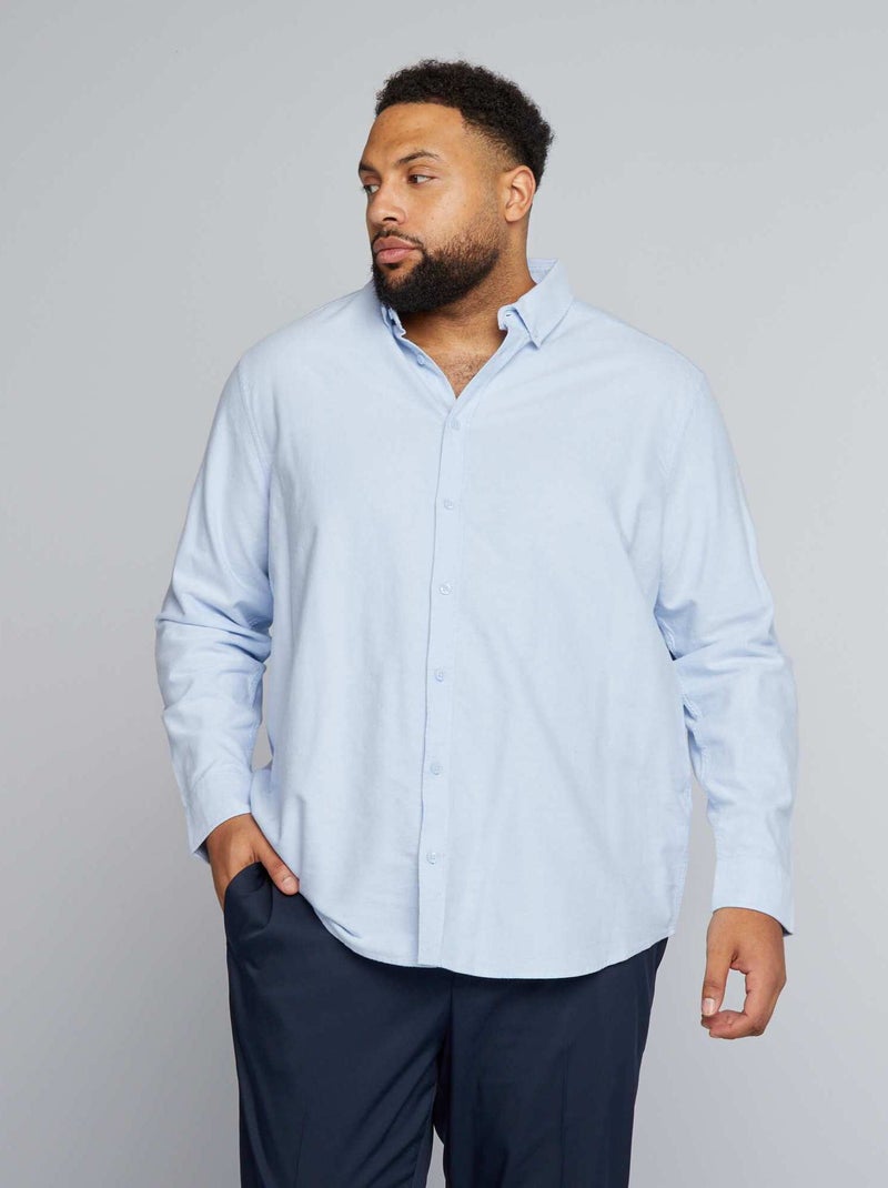 Chemise Oxford FD Lamb – Taille 15 – 100% Coton – Blanche – Neuve