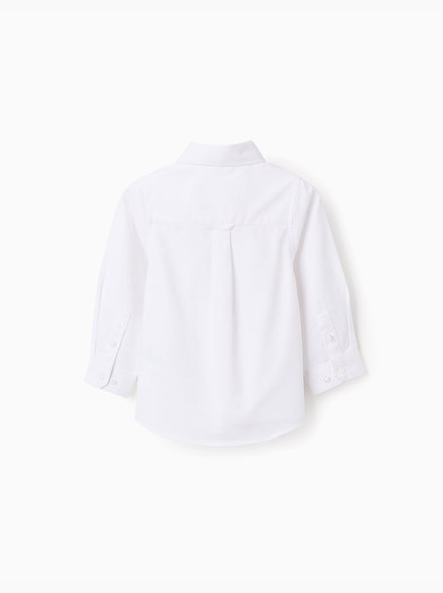 Chemise en Oxford de Coton - Kiabi