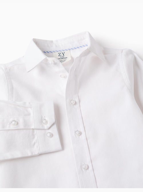 Chemise en Oxford de Coton - Kiabi